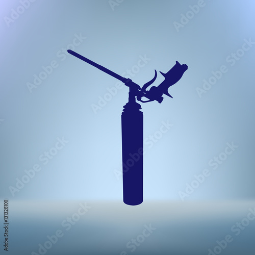Foam gun icon