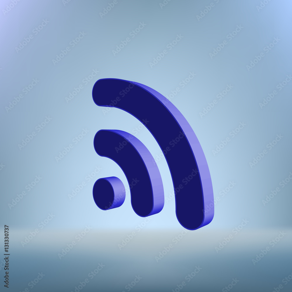 Wi-Fi symbol icon. Vector illustration Wi-Fi symbol icon. Vector illustration