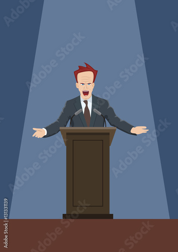 Speech from the rostrum