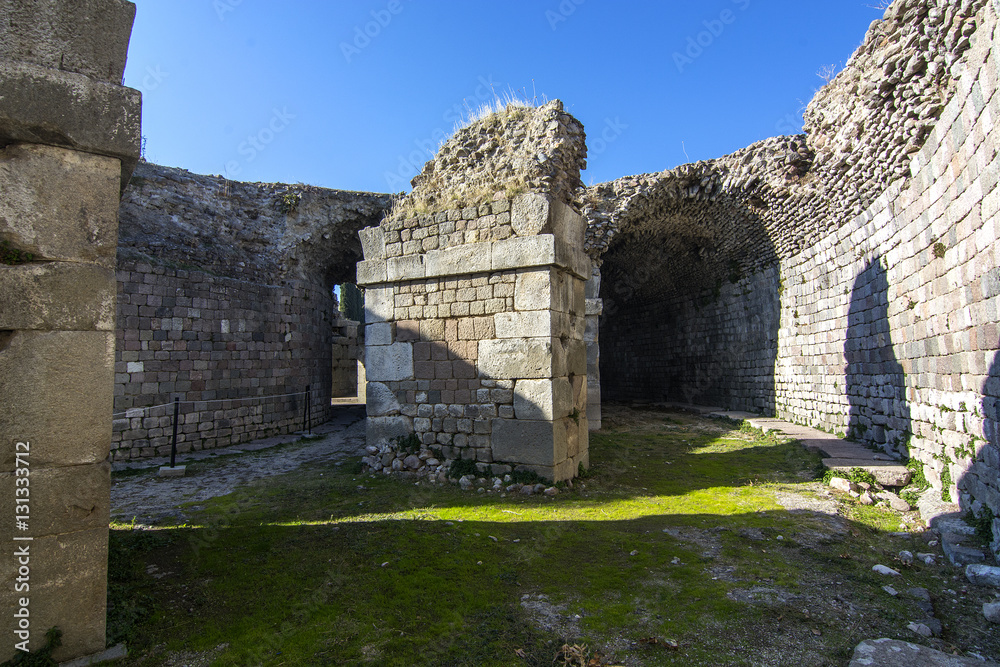 Bergama ancient city
