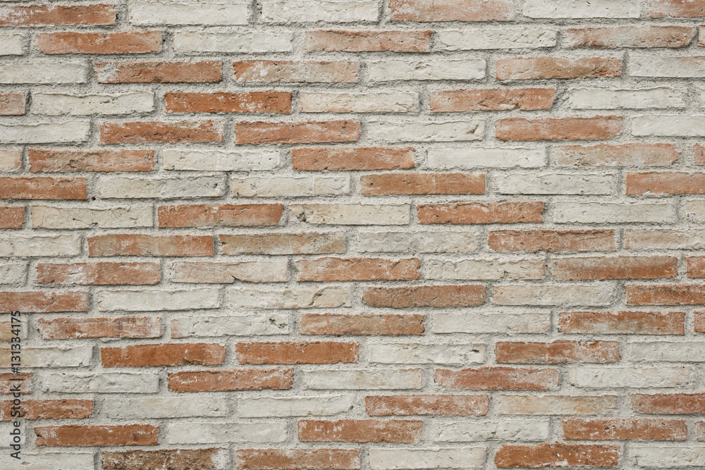 Obraz premium Texture of brick wall tracing a diamond form