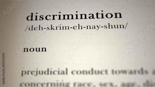 Discrimination Definition photo