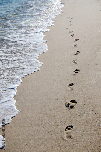 Spuren im Sand