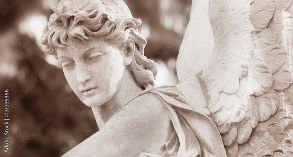 Naklejka premium Postać Anioła