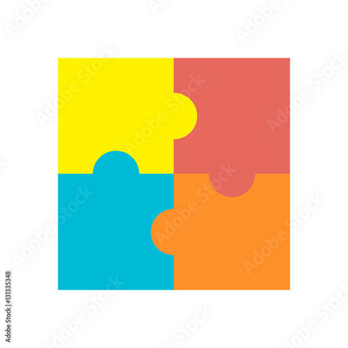 Four piece puzzle