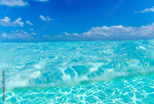 tropical beach in Maldives