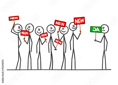 sm alle dagegen einer dafür II
