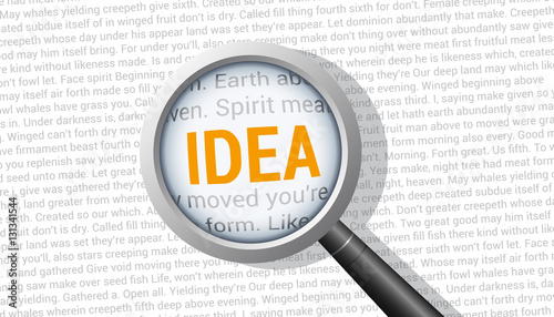 Idea Magnifying Glass