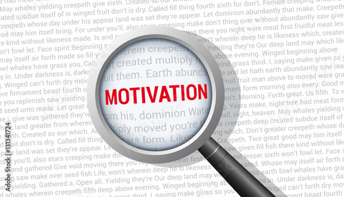 Motivation Magnifying Glass	