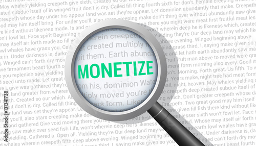 Monetize Magnifying Glass