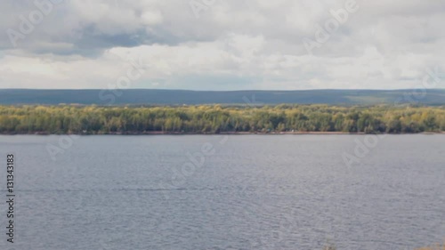 Embankment of the Volga River in Samara