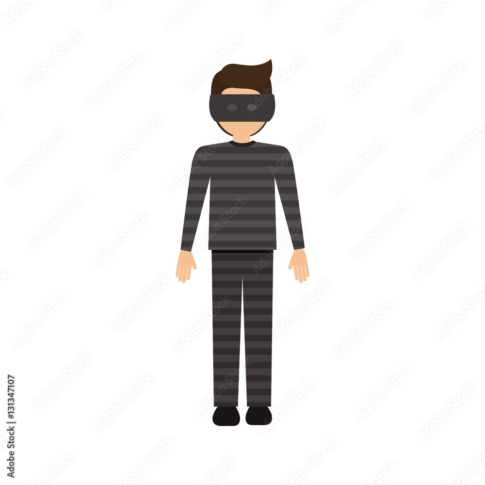 Obraz premium Guilty icon. Law justice legal judgment and crime theme. Isolated design. Vector illustration