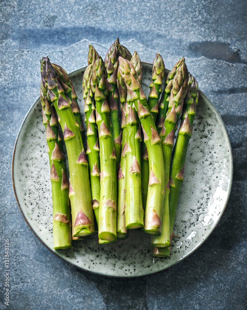 Asparagus. Raw asparagus. Fresh Asparagus. Green Asparagus. . Stock