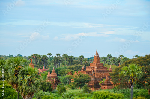 Ancient temples in Bagan, Myanmar © cristinnastoian