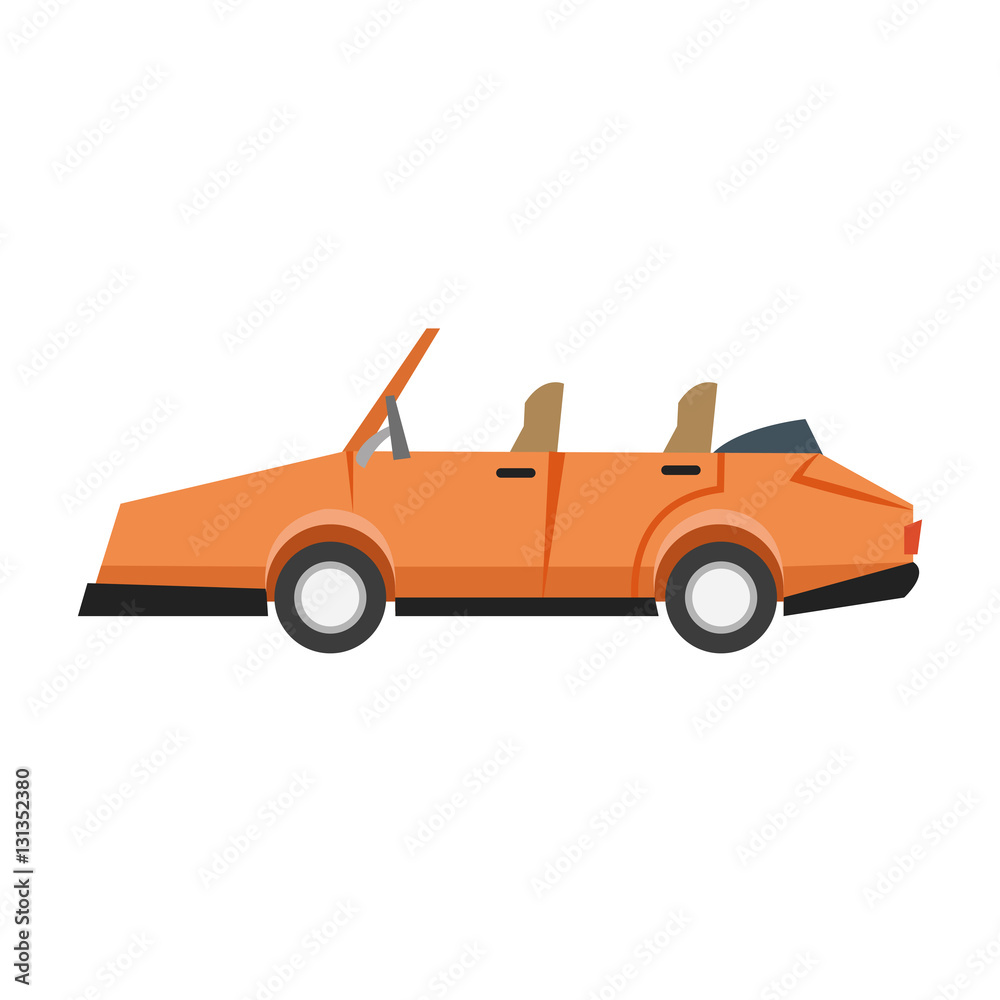Obraz premium Car icon. Automobile transportation and vehicle theme. Isolated design. Vector illustration