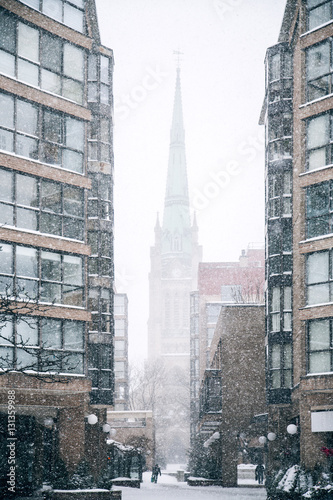 Photography Winter church