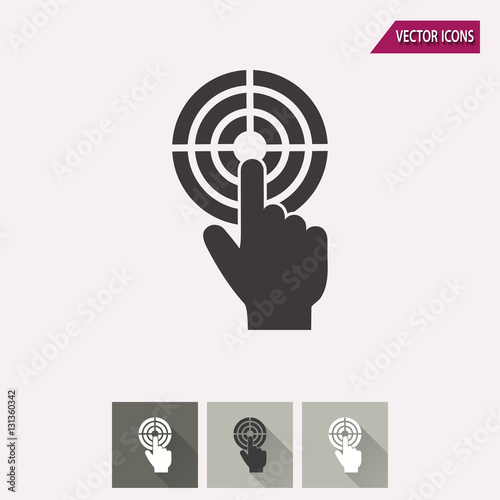 Target - vector icon.