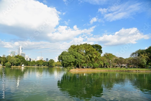 Scenic View of Lumpini Park