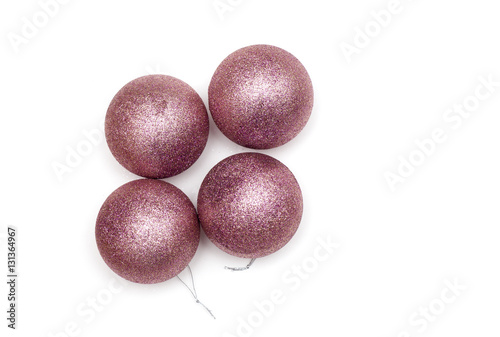 Christmas decoration with balls