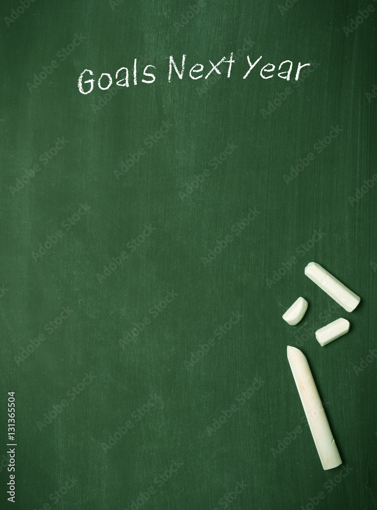 my goals for next year