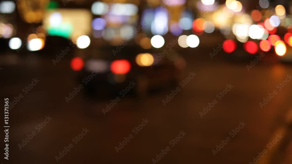 Blurring background car lights Blurring background car lights