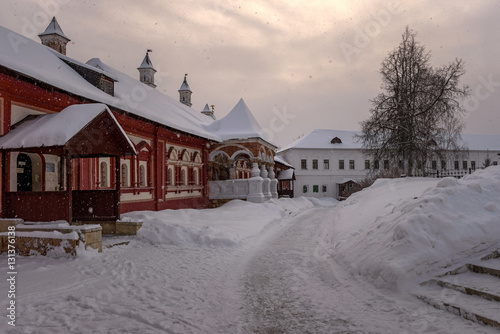The house Church of Queen. Savvino-Storozhevsky monastery in the Zvenigorod. Russia. 