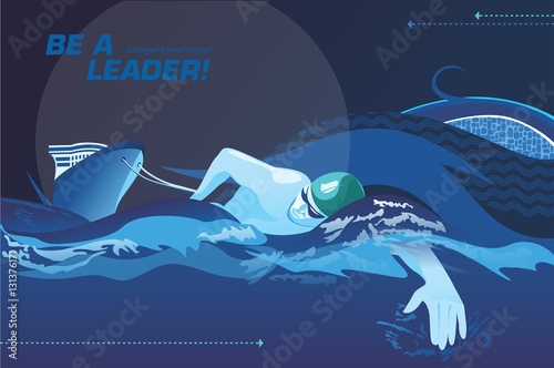 be a leader