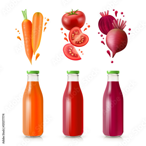 Vegetable Juices Set