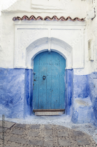 Door in Chaouen, Morocco © Limon Stock