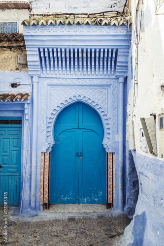 Door in Chaouen, Morocco © Limon Stock