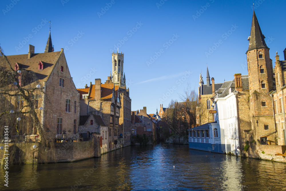 Rozenhoedkaai, Bruges, Belgium