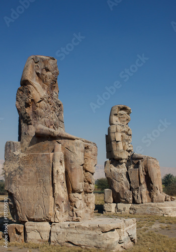 Colossi of Memnon in Luxor