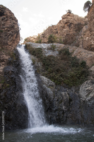 Cascada en el valle de Ourika, Marruecos