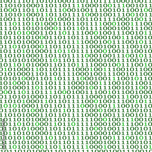 Abstract technology background with binary computer code