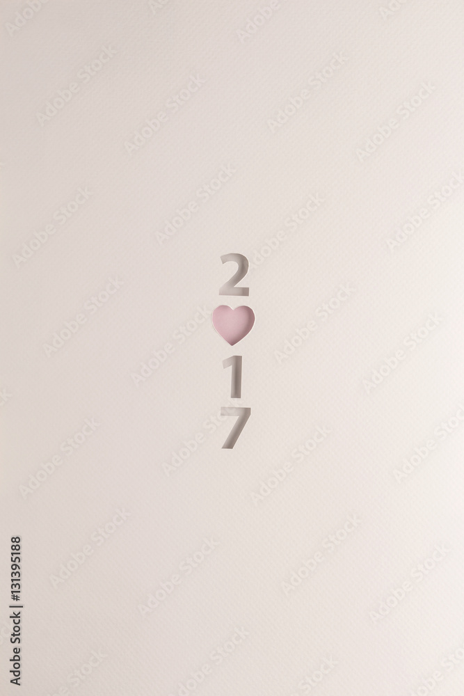 pink heart 2017 icon
