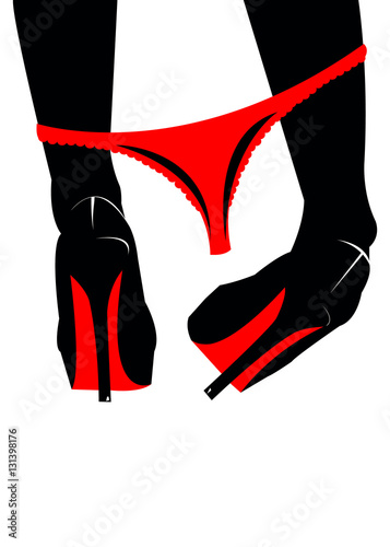 vector fashion illustration silhouette sketch footwear design