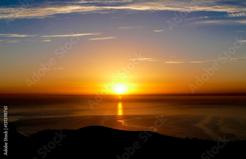 Sonnenaufgang an der Costa Blanca bei Moraira/Spanien