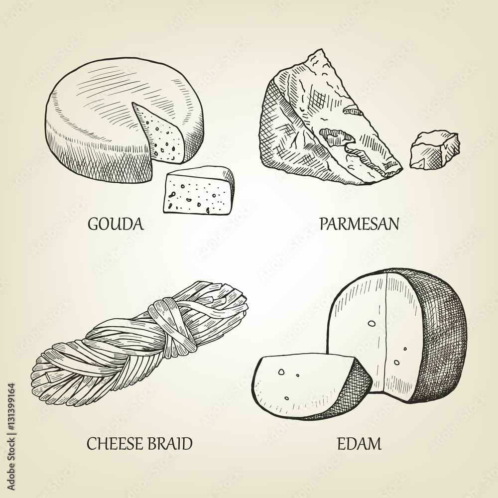 Графическое изображение сыра