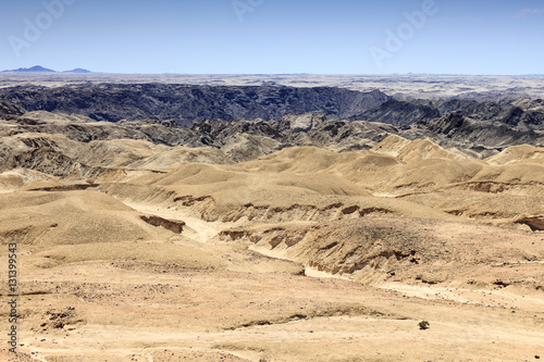Desert view in Namibia