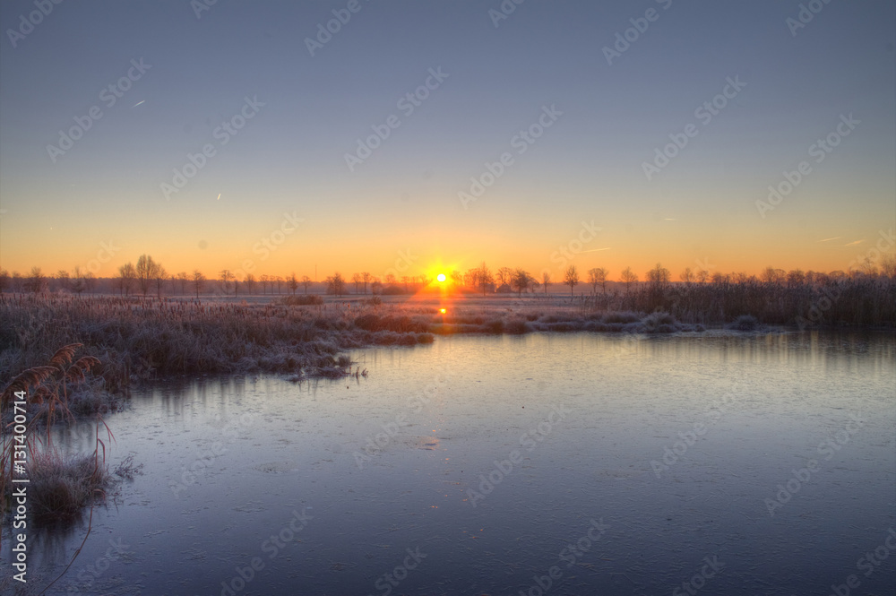 Over veen landschap Over veen landschap