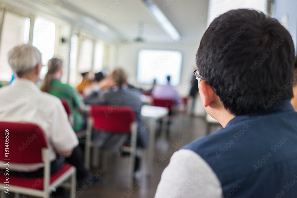 Presentation at university