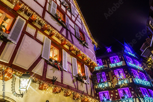 Wonderful Christmas highlighting in Colmar, Alsace, France. Stre © 31etc