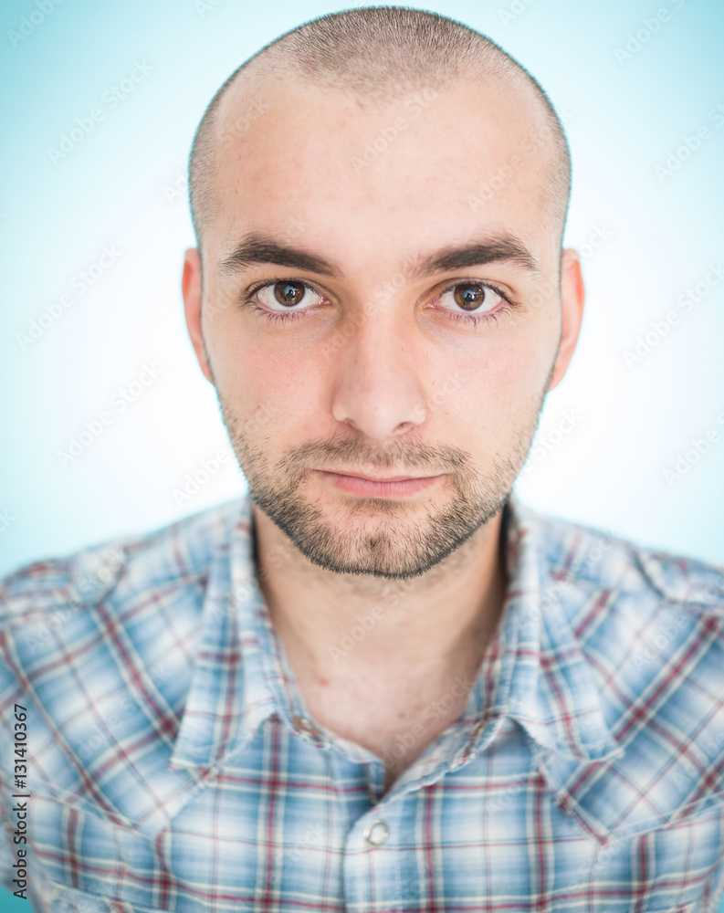 Fototapeta premium Young man studio portrait