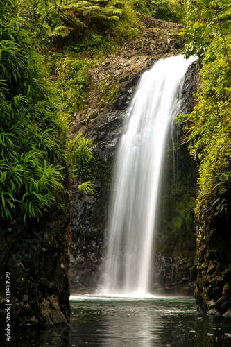 Wainibau Waterfall at the end of Lavena Coastal Walk on Taveuni © donyanedomam