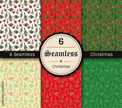 Christmas patterns Seamless