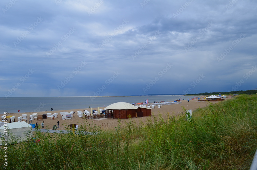 Plaża w Świnoujściu/Beach in Swinoujscie, Western Pomerania, Poland Plaża w Świnoujściu/Beach in Swinoujscie, Western Pomerania, Poland