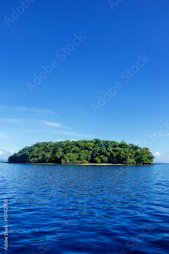 Small island off the coast of Taveuni, Fiji