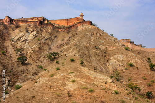 Jaigarh Fort on the top of Hill of Eagles near Jaipur, Rajasthan