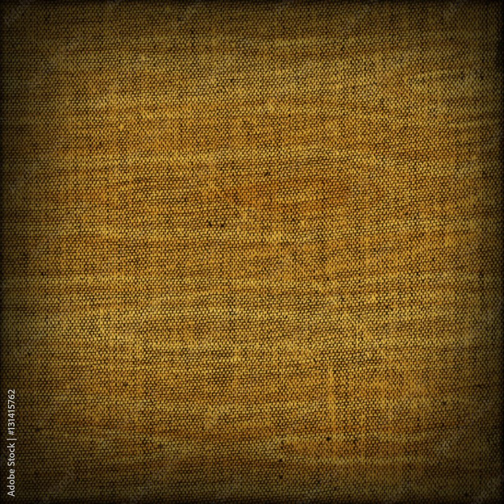 Grunge scratchy brown textile sack jute surface texture background