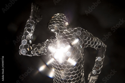Cuadro en lienzo amazing disco suit